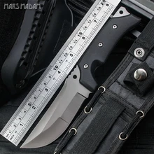 MARS MADAM Free shipping High hardness steel Sharpest Tactical Survival Knives Outdoors Camping EDC Rescue Tools G10