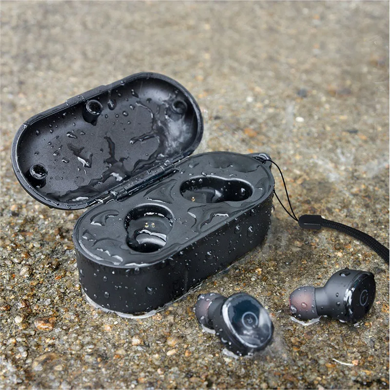 Comprar LEORY Mini auriculares inalámbricos IPX8 impermeables TWS bluetooth 5,0 auriculares en la oreja auriculares deportivos con micrófono para Iphone
