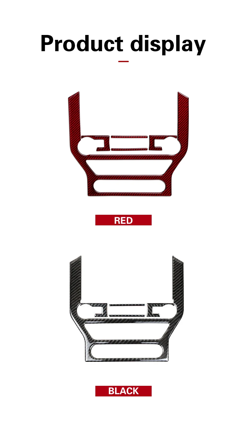 Для Ford Mustang наклейки из углеродного волокна для стайлинга автомобилей и наклейки Центральная панель управления внутренняя отделка Крышка- аксессуары