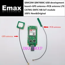 SIMCOM SIM7000C USB Совет по развитию+ GPS антенна+ антенна PCB новое и оригинальное LTE CATM1 EMTC nbiot модуль