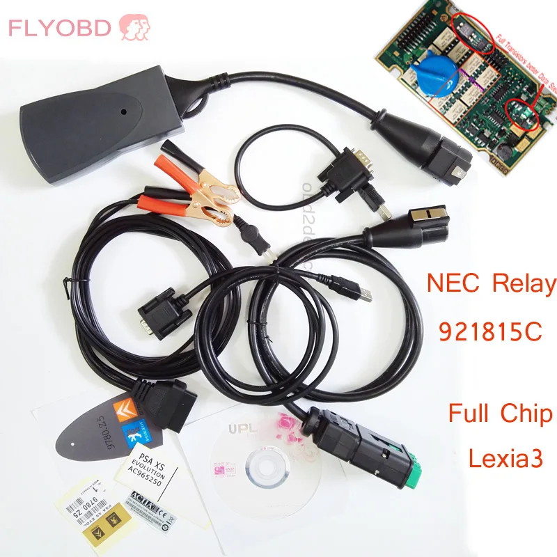 

DHL Free NEC Relays With 921815C Firmware Lexia3 PP2000 V48 Diagbox v7.83 Lexia 3 Lexia-3 For Citroen&Pe-uge0t Diagnostic Tool