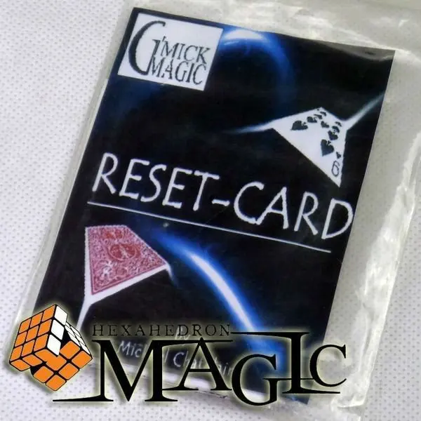 

Reset Card by Mickael Chatelain / close-up card magic trick / wholesale