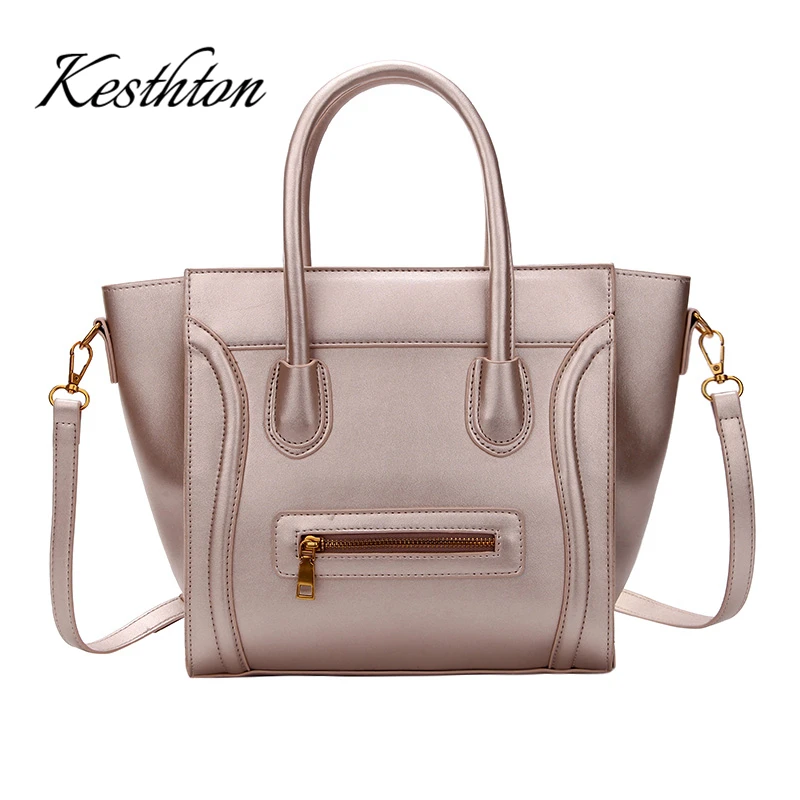 الأزياء حقيبة يد المرأة الفضة الذهب الأسود اليد حقائب السيدات الأعلى مقبض حقيبة سستة غلق بمشبك حقائب كتف جديد اليد