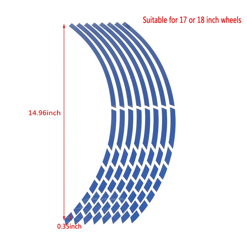 Варианты цветов 16 полос колеса стикер светоотражающий обод полоса лента велосипед мотоцикл наклейка s аксессуар