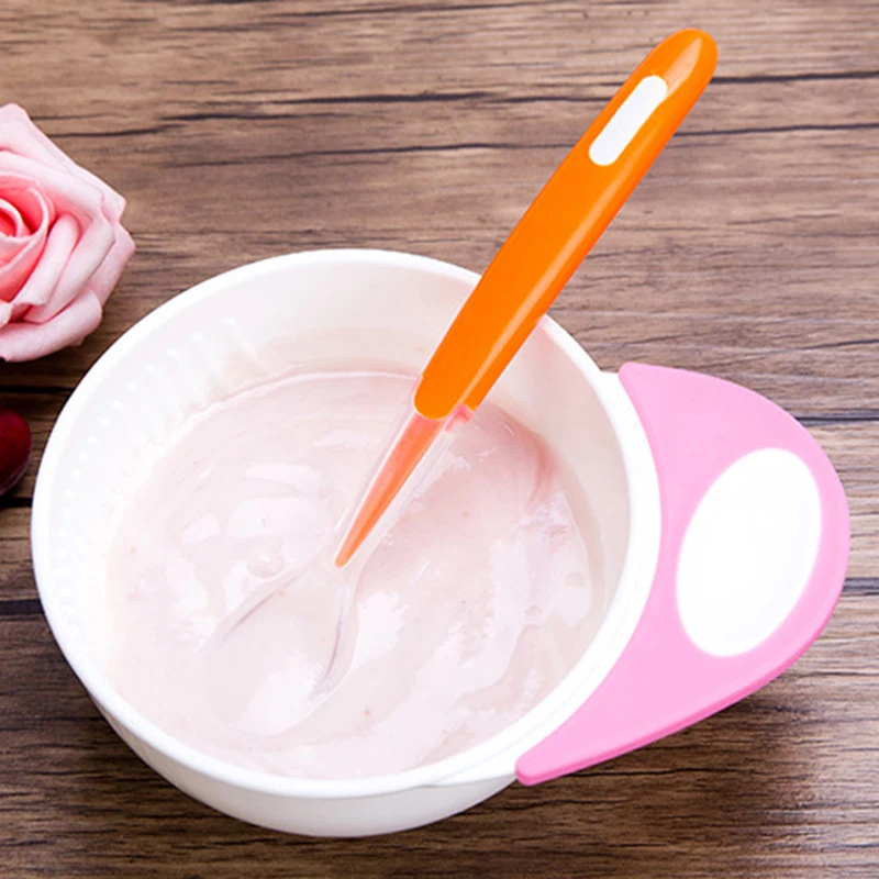 Kids Soft Silicone Spoon Portable Baby Infants Given Medicines Ice Cream Fruite Safety Feeding Utensils Spoon P10