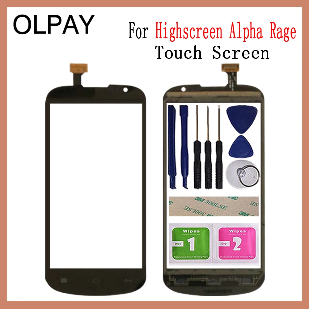 Мобильный телефон TouchScrren 4 5 &quot экран с высоким экраном ДЛЯ Alpha Rage сенсорный стекло