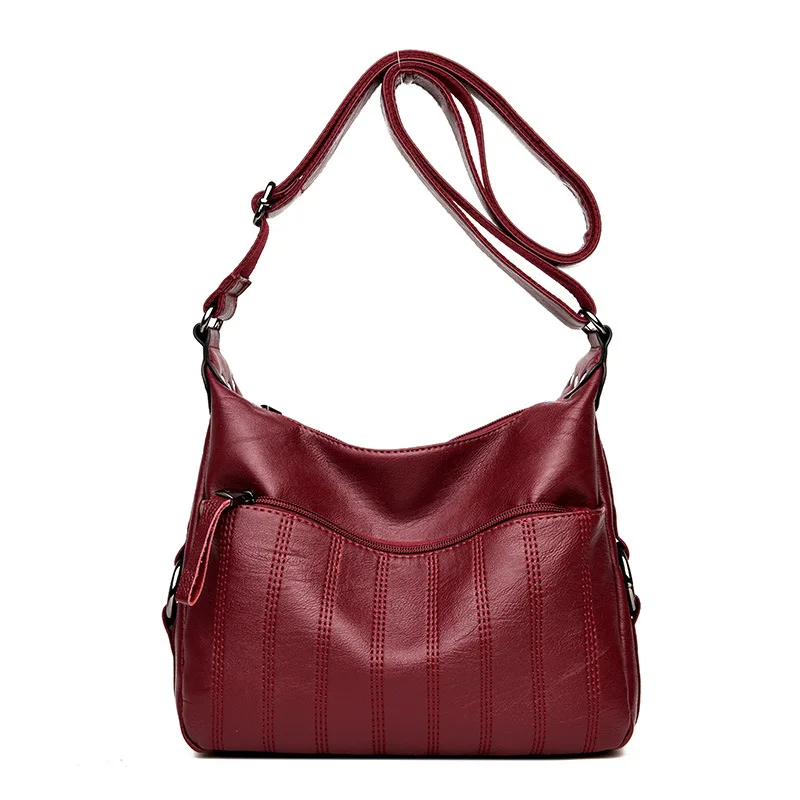 

luxury handbags women shoulder bag large tote bags hobo soft leather messenger bag for women 2018 ladies crossbody Sac a Main