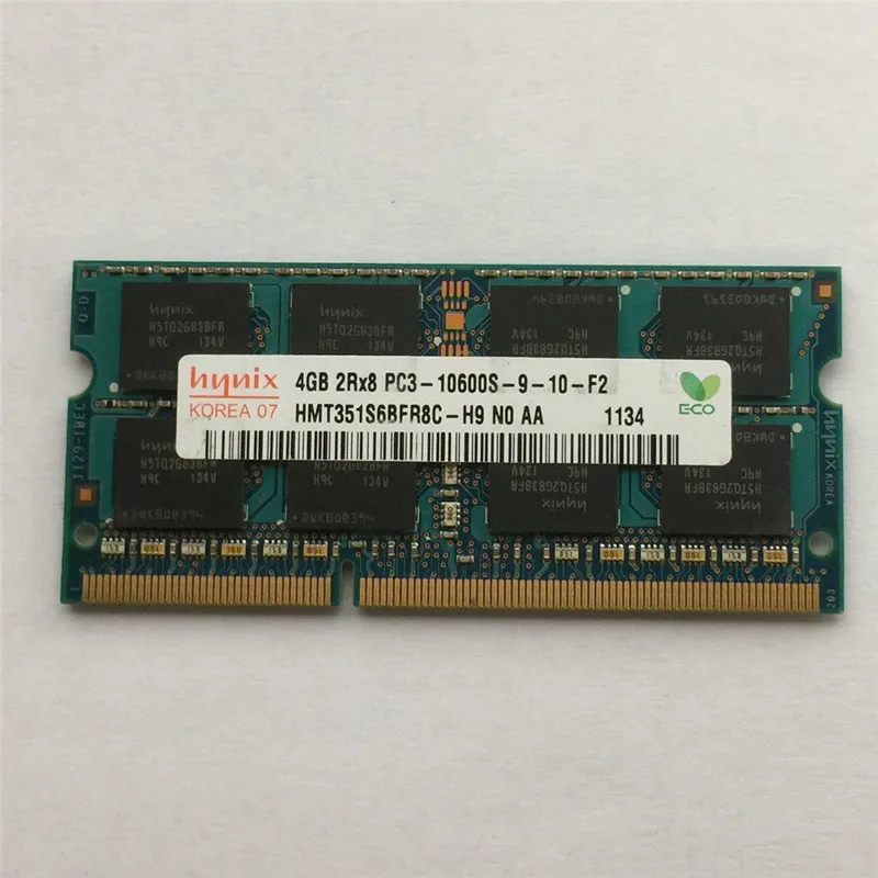 

Hynix chipset 4GB 2Rx8 10600S PC3 DDR3 1333Mhz 4gb Laptop Memory Notebook Module SODIMM RAM
