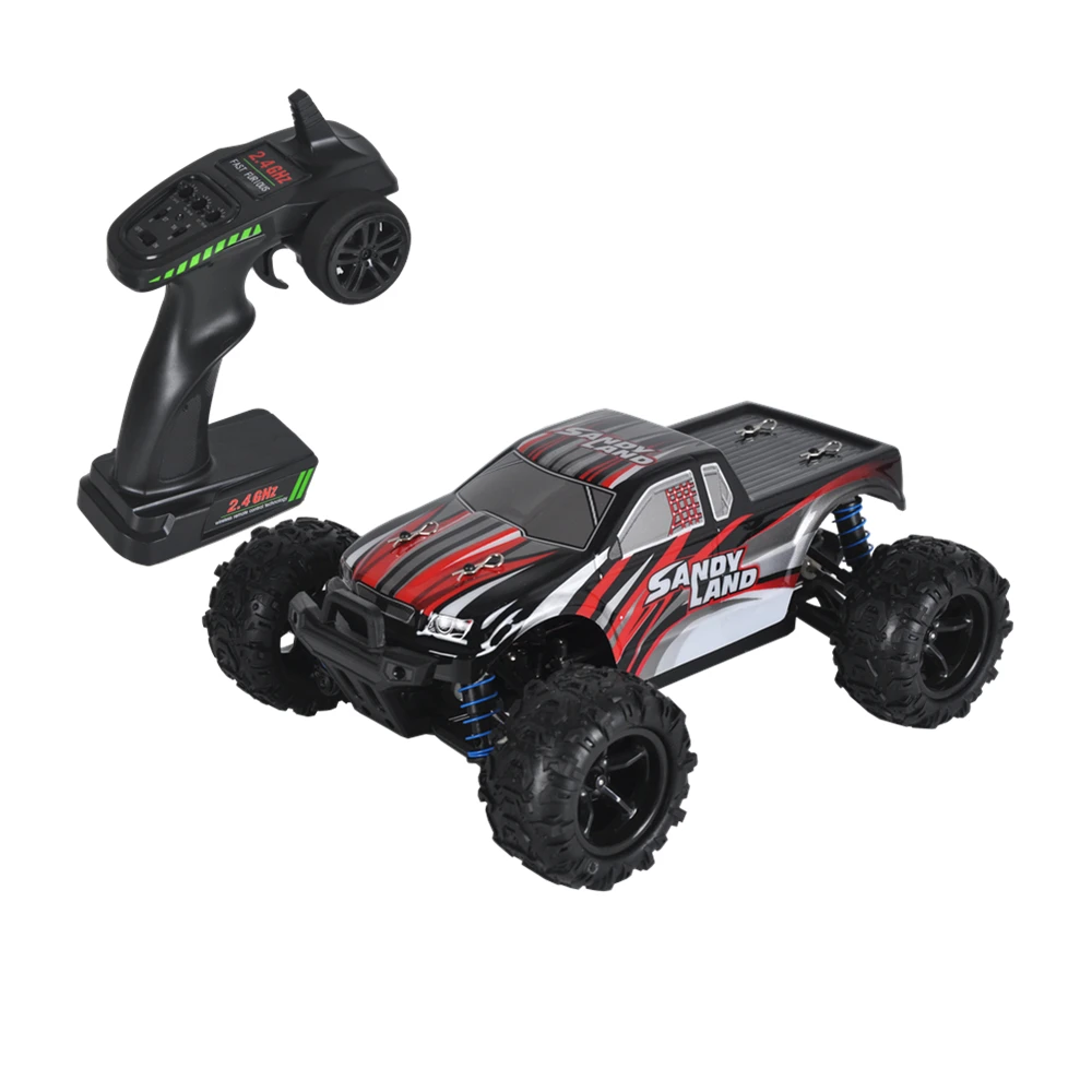 RC Car 50KM/H High Speed Big RC Remote Control Car 2.4G Scale Buggy RC 1/18 Four-wheel 4WD Truck Off-Road Vehicle Electronic Toy