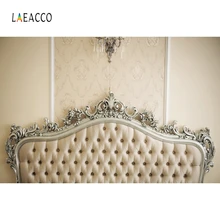 Laeacco Headboard Luxurious Low-key Anchor Chandelier Photography Background Customized Photographic Backdrops For Photo Studio