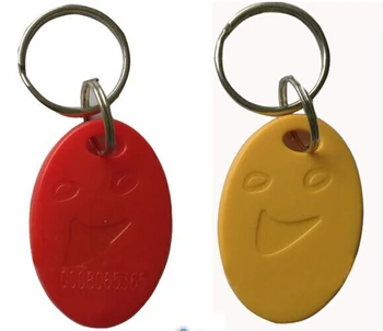 

200pcs/Lot 125KHz Writable Rewritable EM4305 Proximity ID tag keyfobs