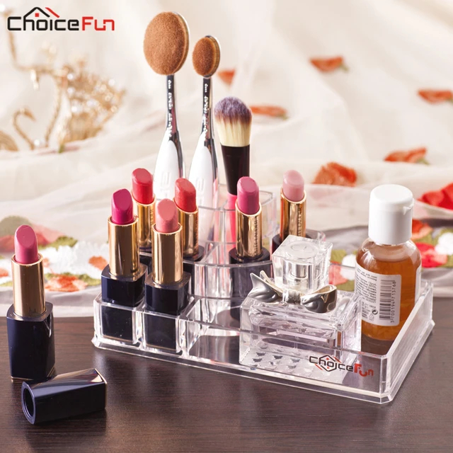 Luxe Acrylic Modular Makeup System The Container Store