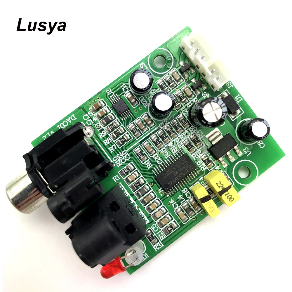 

CS8416 CS4344 24-bit 192K Optical Fiber Coaxial Digital Interface Module DAC Board Input Output Stereo Audio A5-009