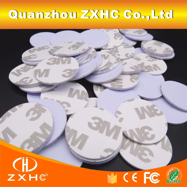 (10PCS/LOT) TK4100(EM4100) RFID 125khz Stickers Coins 25mm Smart Tags Read-only Access Control Cards 6