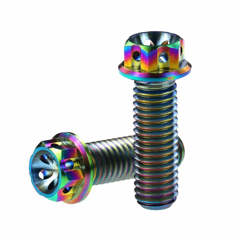 

Motorcycle Titanium Bolt Screw M8*1.25mm*25/30/35/40mm Universal For Brake Caliper Bracket For Honda Yamaha Kawasaki Suzuki