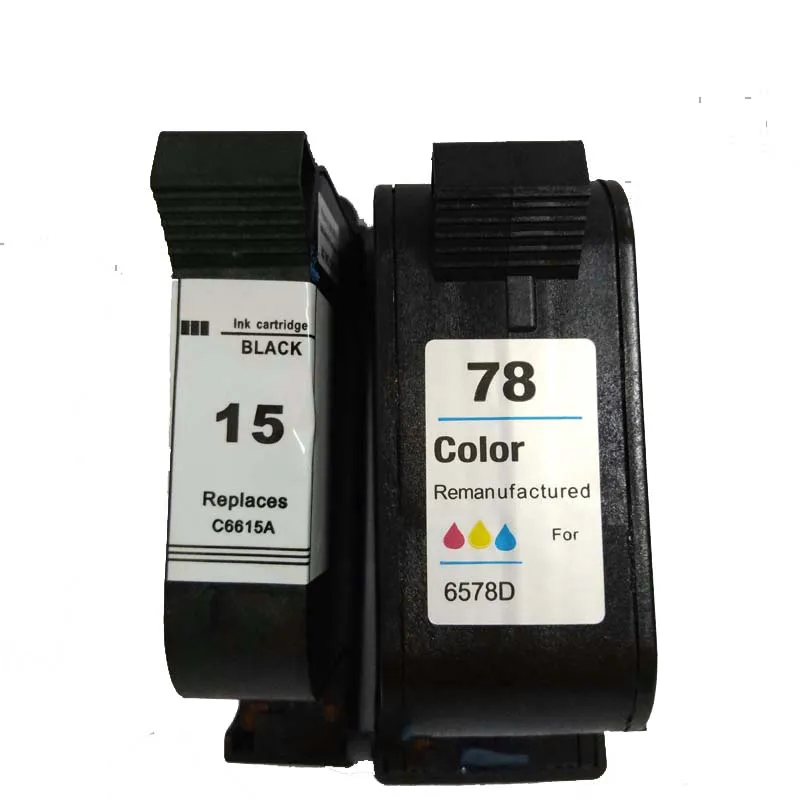 Чернила для принтера hp 15 78 Deskjet 845c 920c 810c 812c 816c 825c 840c 3920 Vilaxh 15A 78A | Компьютеры и офис