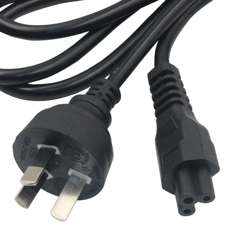 

Fusing AU plug power cord 1.8m Plug Mickey Plum Tail Power Wire 3*0.75 Flat Coarse Electronic Scale In Fiji, New Zealand, Australia Free shipping