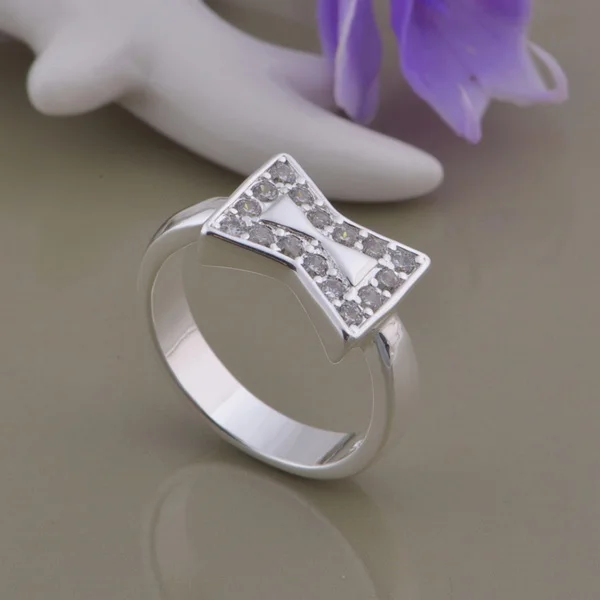 

wholesale High quality silver Fashion jewelry rings WR-960