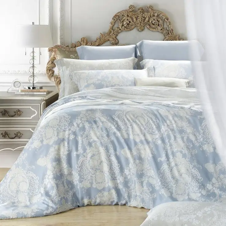 2015 Summer Best Pure Tencel 4PCS BEDDING SET QUEEN KING SIZE QUILT COVER BED SET PILLOWCASE