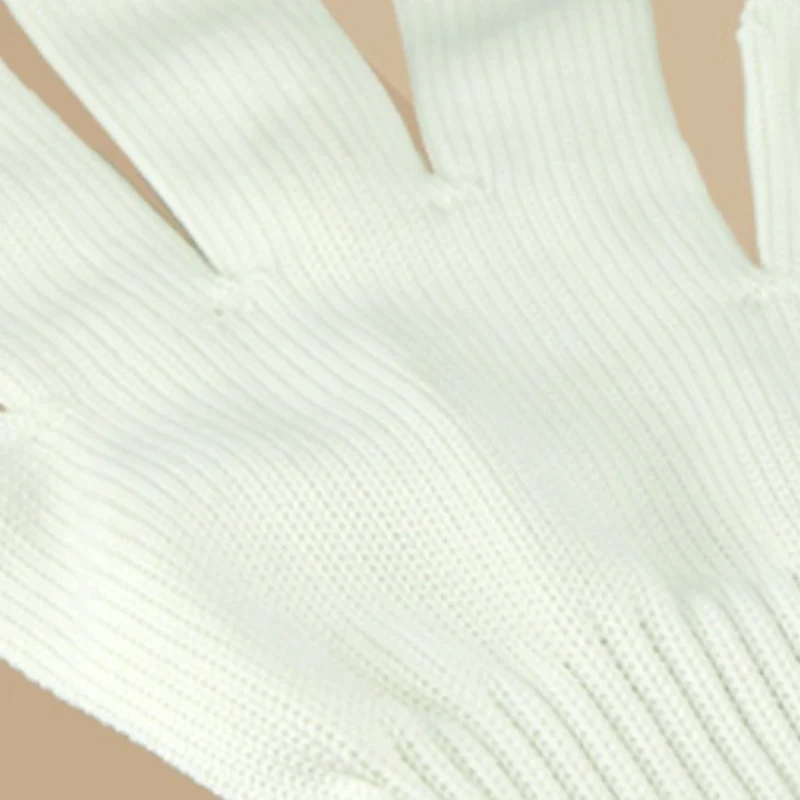 1 пара белые хлопчатобумажные перчатки рабочие адиабатического защитные перчатки 210 мм Утепленные перчатки для гончарная керамика рабочих