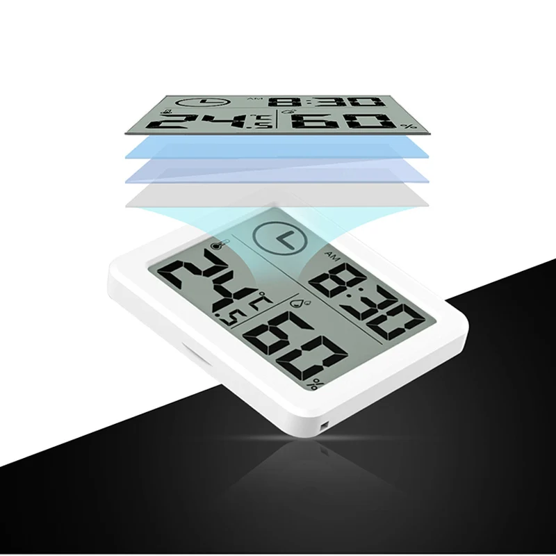 Home use LCD Electronic Temperature Humidity Meter Digital Thermometer Hygrometer