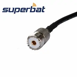 Superbat RF SMA кабель внутренний разъем SMA перегородки разъем UHF RG58 100 см переходник для коаксиального кабеля