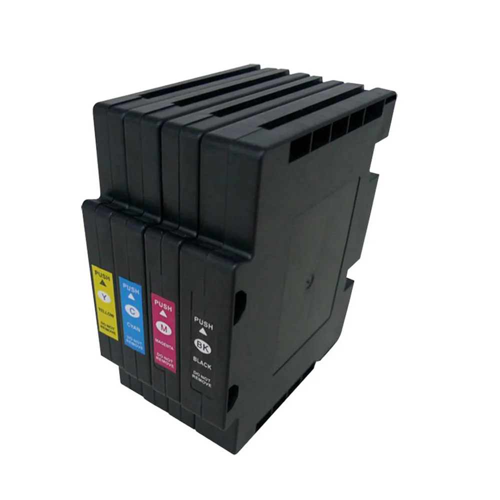 1Set black/cyan/magenta/yellow sublimation ink cartridge compatible for Ricoh GC41 for Ricoh