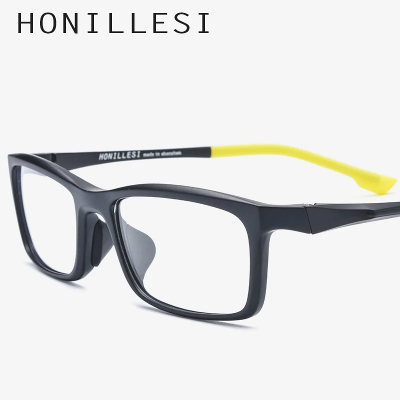 

TR90 Sports Optical Eyeglasses Frame Men Square Eye Glasses Spectacles Brand Designer Myopia Outdoors Prescription Eyewear 7209