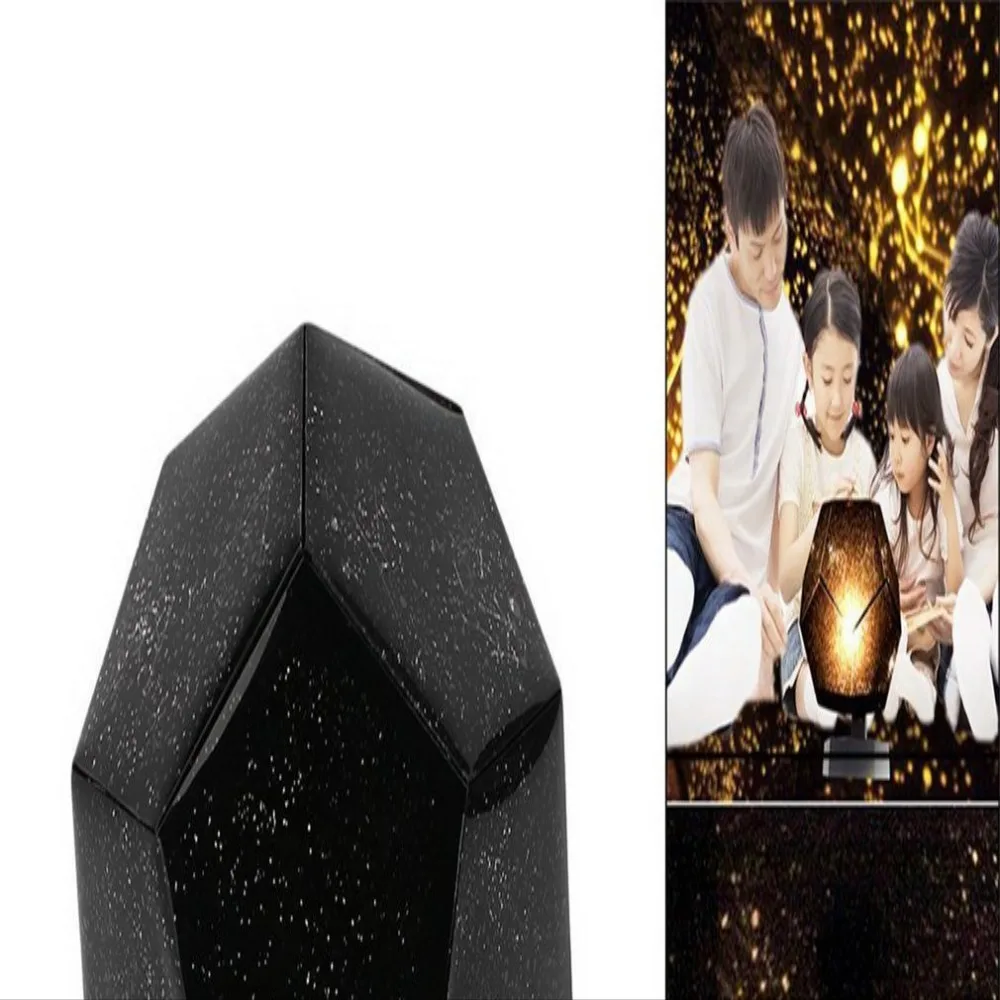 نجوم السماء العارض رومانسية كوزموس ليلة مصباح LED مصباح إسقاط نوم الديكور المحمولة المنزل ديكور هدية الأطفال