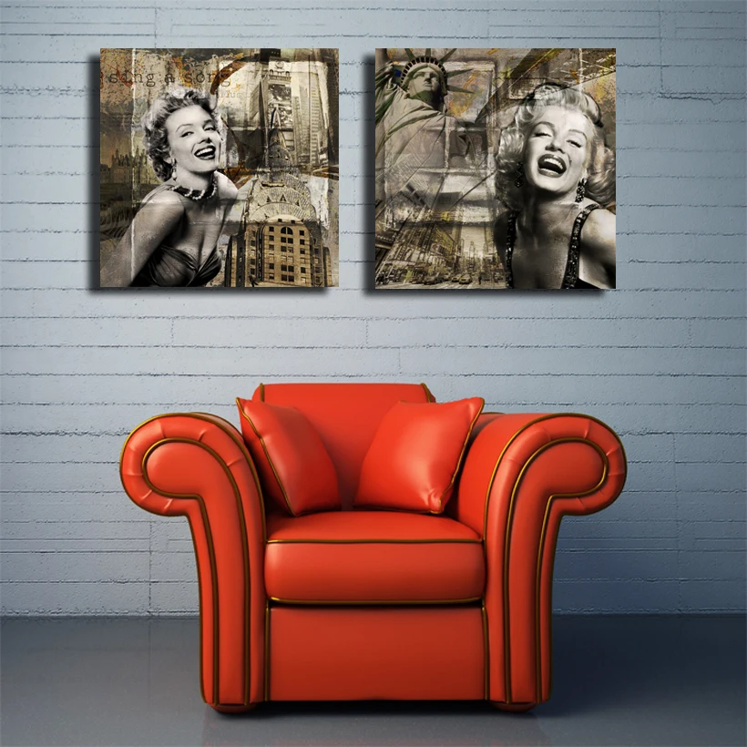 Acquista all'ingrosso online marilyn monroe stampe su tela da ...