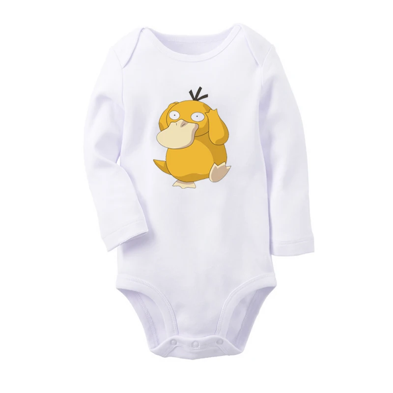 Baby668WC Боди для новорожденных мальчиков и девочек с рисунком покемона Togepi; боди с длинными рукавами; комбинезон из хлопка с принтом; Одежда для младенцев - Цвет: Baby668WC