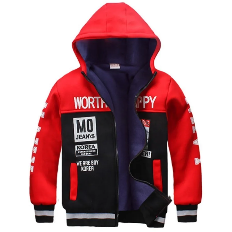 

Children Cotton Loose Coat Autumn And Winter New Pattern Boys Leisure Jackets