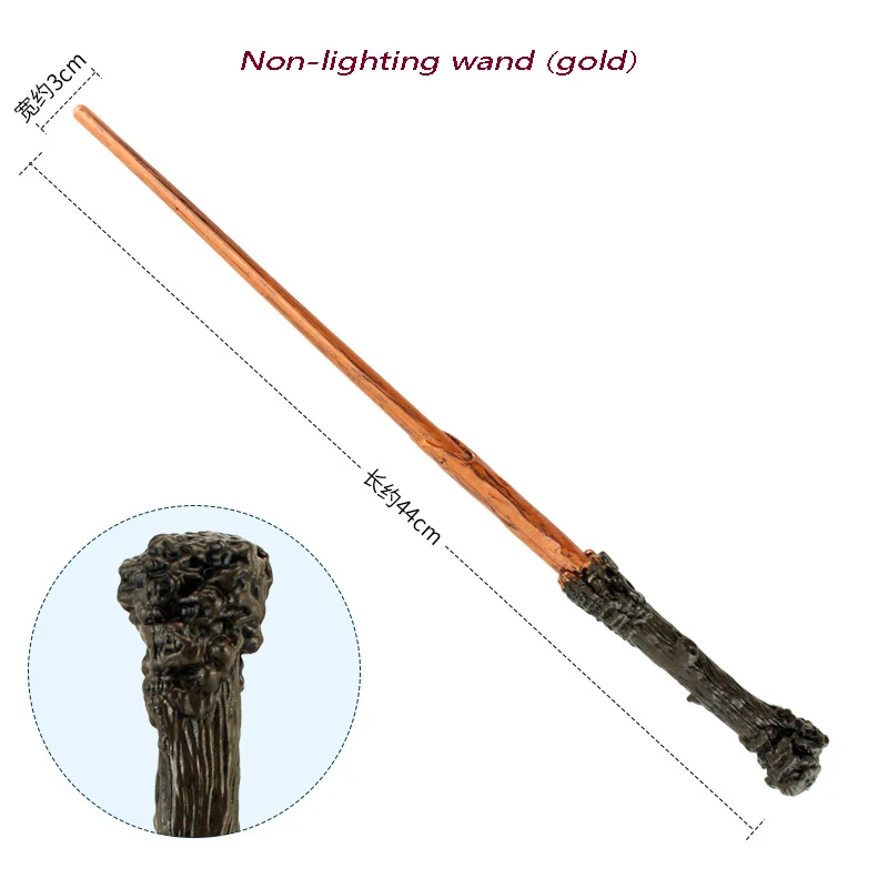 [new] Simple magic wand Harri Potter Magic Magical Wand Albus Dumbledore Old Wand Elegant Playing Game Cards Gifts toy Movie