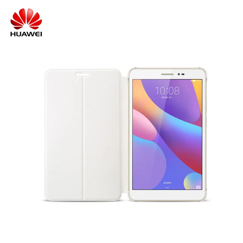 Оригинальный кожаный флип чехол для Huawei Honor Tablet 2 ультра тонкий складной книжка Tab