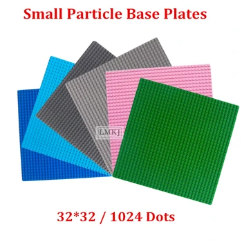 

32*32 Dots Base Plates For Small Building Blocks Bricks 16*16 Dot Baseplate Board DIY Toys For Children