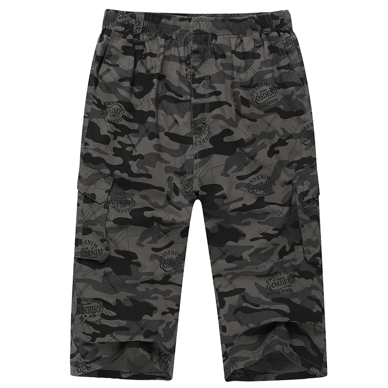 Новинка Шорты Мужские Летние Камуфляж Комбинезоны Для Мужчин Грузовые Шорты Короткие Шорты Мужские Хлопок Большие Размеры 5XL