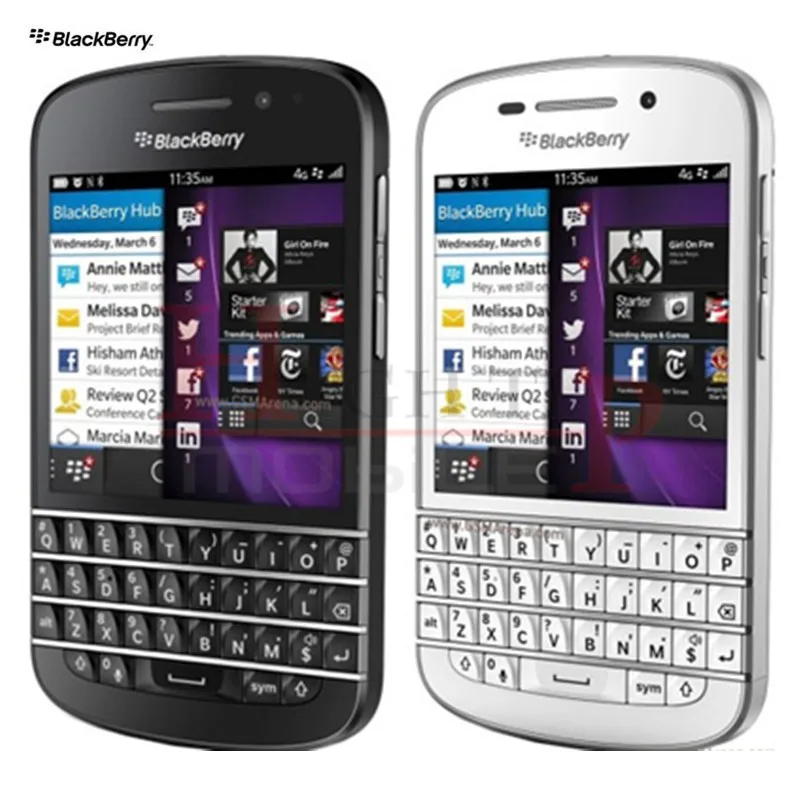 refurbished iphone 100% original Unlocked Original Q10 Blackberry mobile phone 3G 4G Network 8.0MP Dual-core 16G ROM Refurbished Free shipping iphone x refurbished