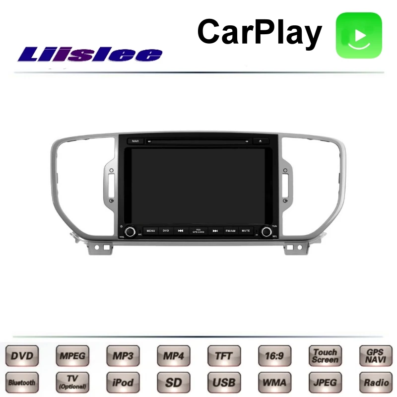 For KIA Sportage KX5 KX 5 QL 2016 2017 LiisLee Car Multimedia TV DVD GPS Radio Carplay Original Style Navigation Navi 1