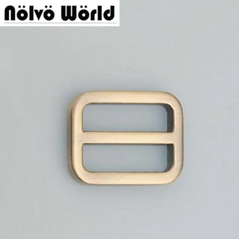 

50pcs 2cm (3/4") Backpack Bag Strap welded buckle,Handbag shoulder strap Webbing adjusted retangle buckle,Slider Tri-glide