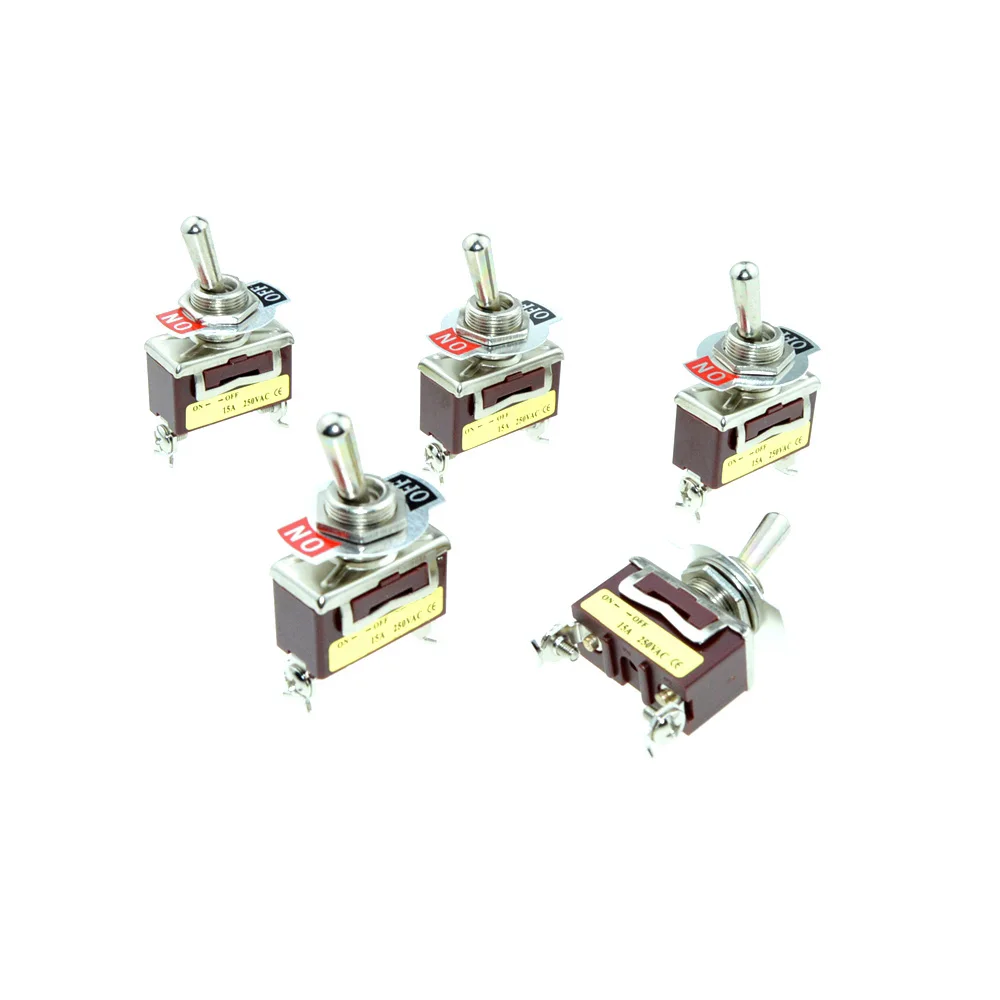 High Quality Locking ON OFF SPST 2 Screw Terminal Rocker Type Toggle