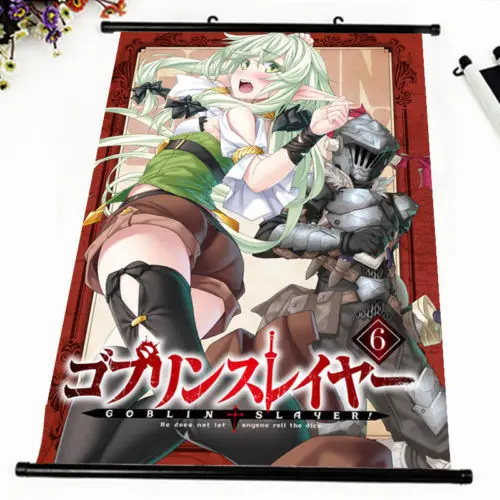 Аниме постер apan Goblin Slayer игра сексуальная настенная прокрутка печатная картина
