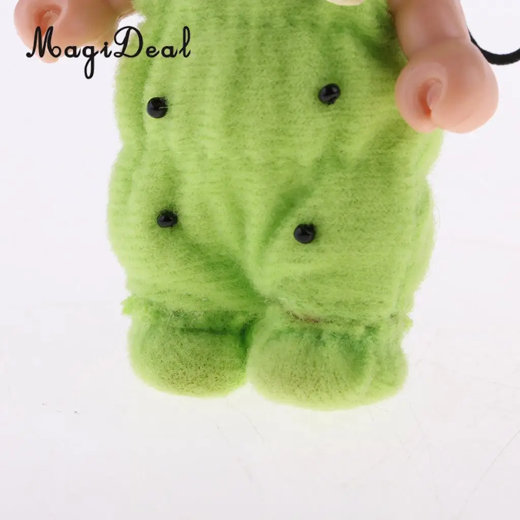10cm Kids Toys - Mini Doll Model Keychain For Kurhn Dudy Doll Keychain Righ On Dolls' Head - Convenient To Carry