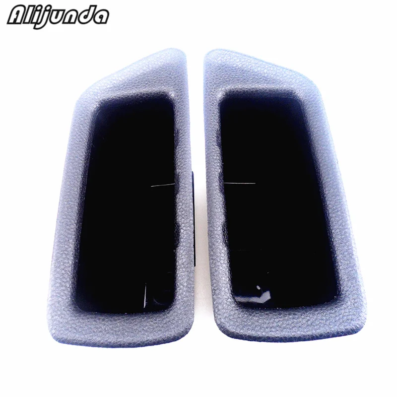2 pcs / set Car Door Handles Inside NEW ABS Internal Storage Box Cover Arm Diving Glove Sticker Case for Ford Ecosport Accessor