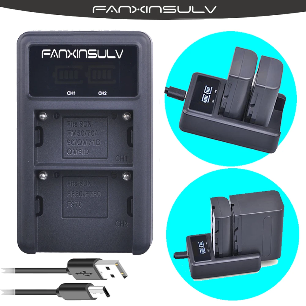 2x2200 mAh 7 2 V NP FM500h батарея + LCD USB двойное зарядное устройство для SONY A77M2 A99 A900 A580 A200 A200K