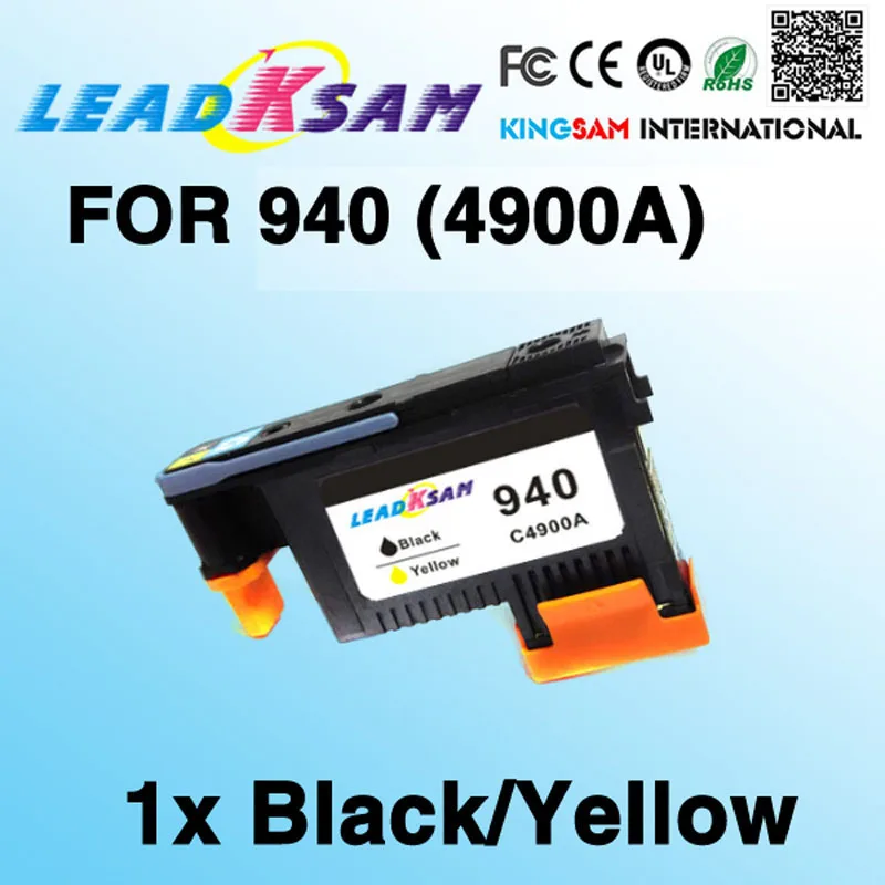 1 шт. печатающая головка для 940 черная/желтая совместимая с hp940 C4900A OfficeJet Pro 8000 8500 |