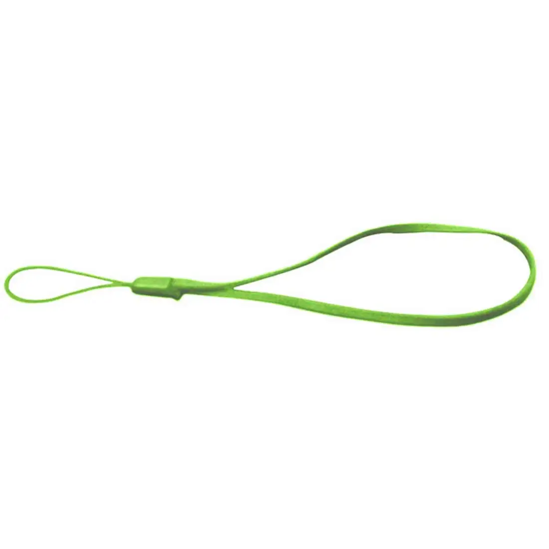 5 шт./лот нейлоновый ремешок на запястье для мобильного телефона камеры USB MP4 psp ремни черного цвета - Цвет: green