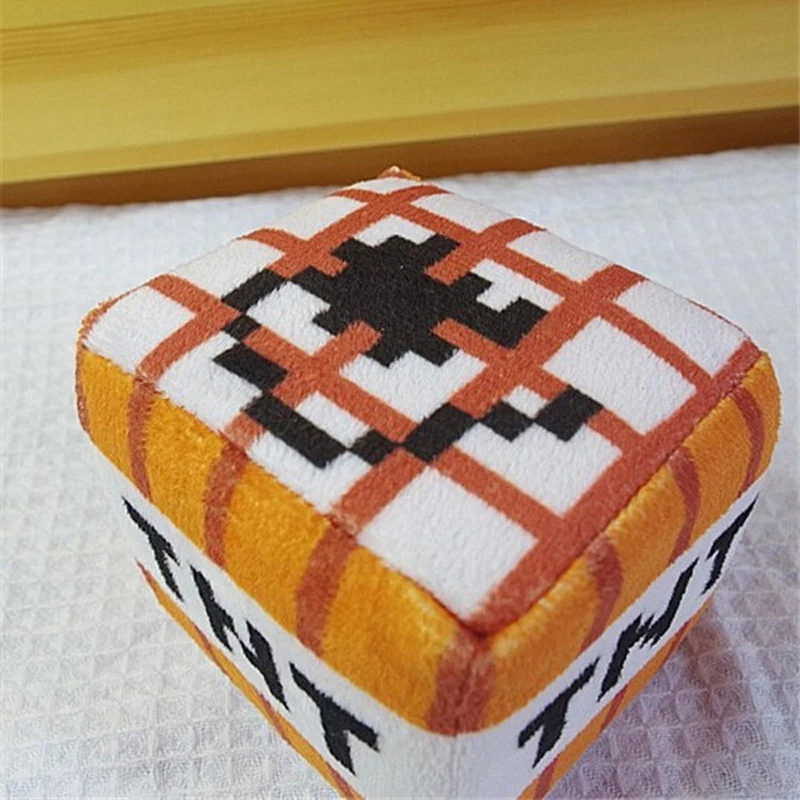 10pcs/lot 10cm Minecraft TNT Plush Key Chain Pendant Toy Minecraft TNT Mini Bomb Plush Soft Stuffed Toys for Kids Children Gifts 10pcs/lot 10cm Minecraft TNT Plush Key Chain Pendant Toy Minecraft TNT Mini Bomb Plush Soft Stuffed Toys for Kids Children Gifts