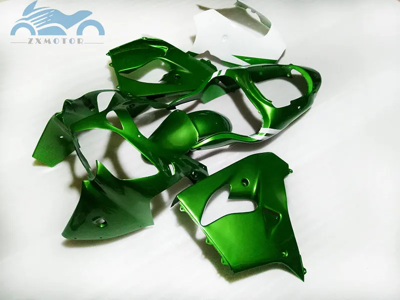 

Free Customized fairings kit for Kawasaki Ninja dark green fairing kits ZX9R 2000 2001 ZX 9R 00 01 road racing parts