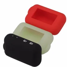 Remote Silicone Car Styling Cover Case lcd 2 way Alarm For Starline E90 E60 E62