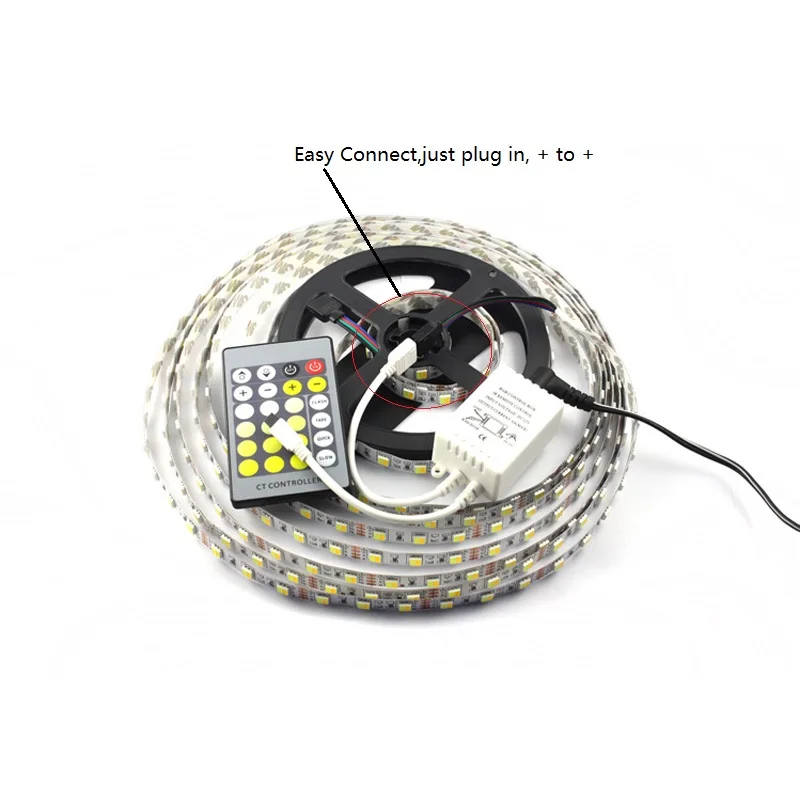 dual white led strip 5050